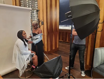 people doing a Photo Shoot